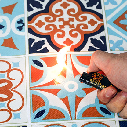 Easy Install 24 Peel and Stick Vinyl Floor Tiles
