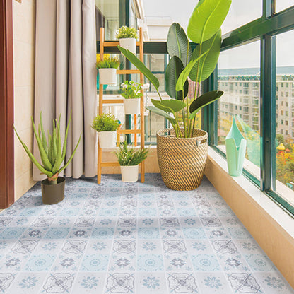 Easy Install 24 Peel and Stick Vinyl Floor Tiles