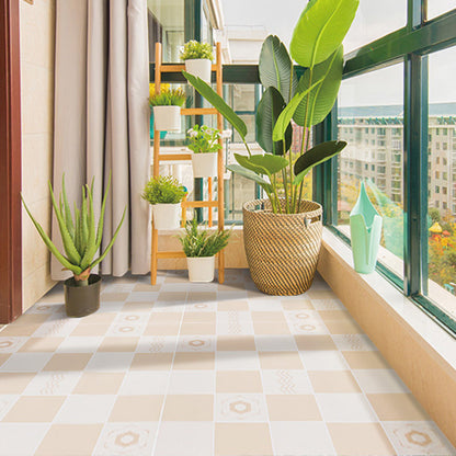 Easy Install 24 Peel and Stick Vinyl Floor Tiles
