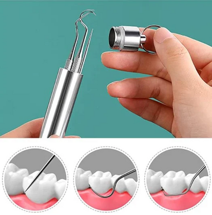 Premium Metal Toothpicks 7 Piece Set - Befez