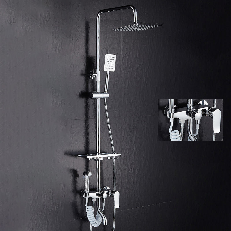 Befez | Contemporary Adjustable Shower Head Faucet System