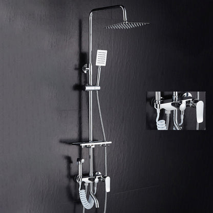 Befez | Contemporary Adjustable Shower Head Faucet System