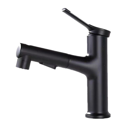 Modern Low Arc Bathroom Sink Faucet