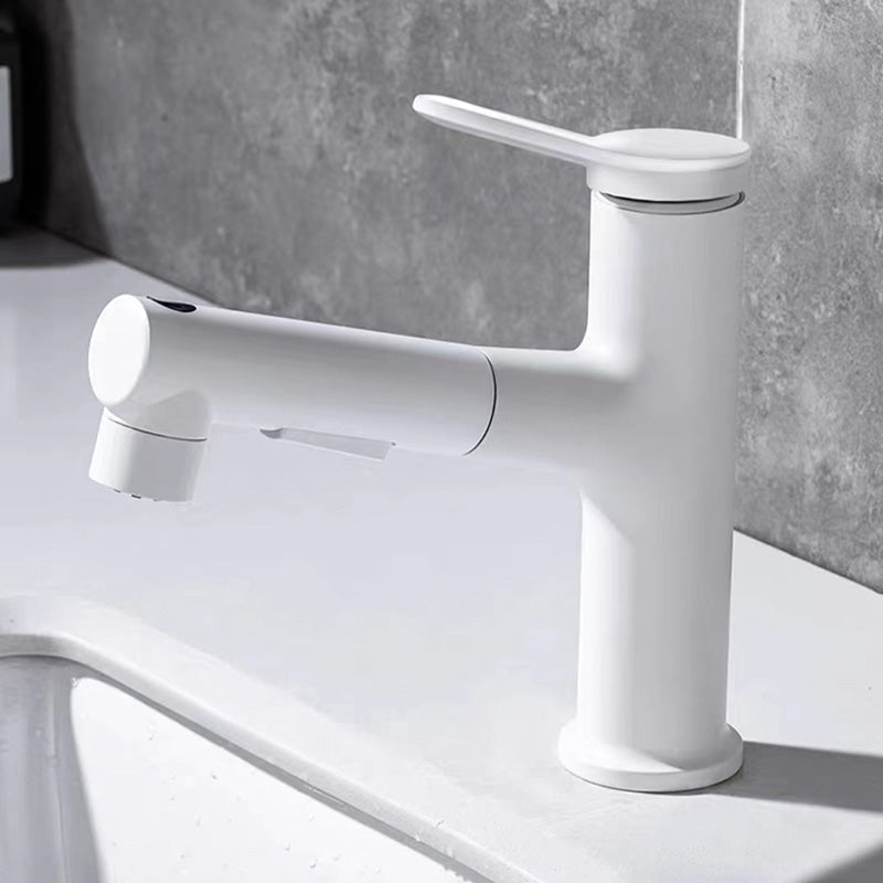 Modern Low Arc Bathroom Sink Faucet