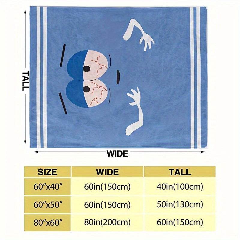 Cozy Reversible Fleece Blanket for All Seasons