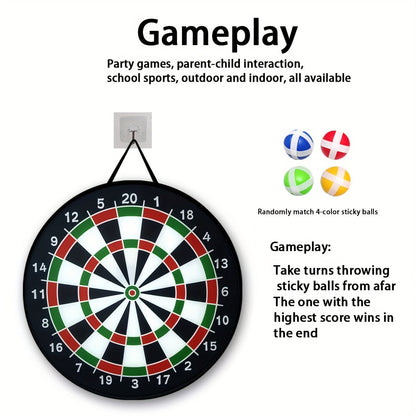 Big Soft Dart Board for Home and Outdoor Play
