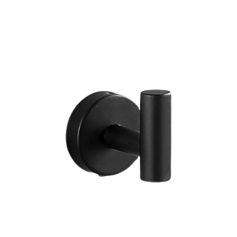 Contemporary Stainless Steel Bath Accessory Set