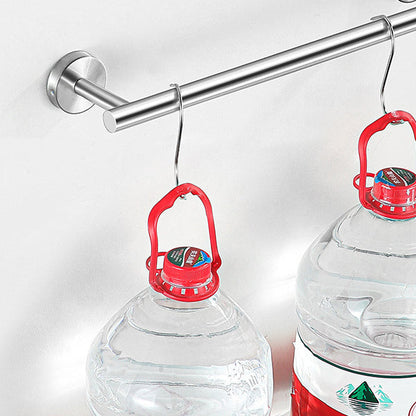 Contemporary Stainless Steel Bath Accessory Set