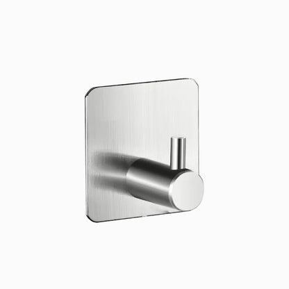 Contemporary Stainless Steel Bath Accessory Set