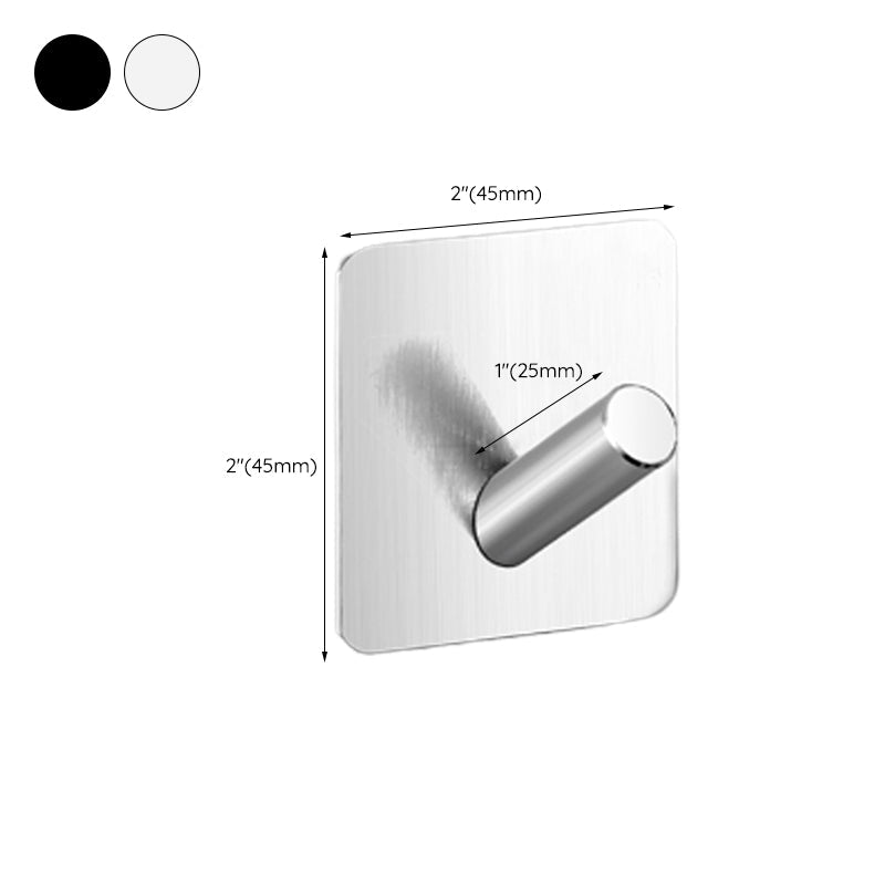 Contemporary Stainless Steel Bath Accessory Set