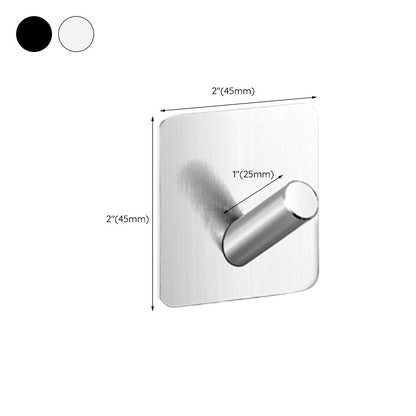 Contemporary Stainless Steel Bath Accessory Set