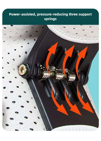 Compact Folding Walking Aid for Injury Support