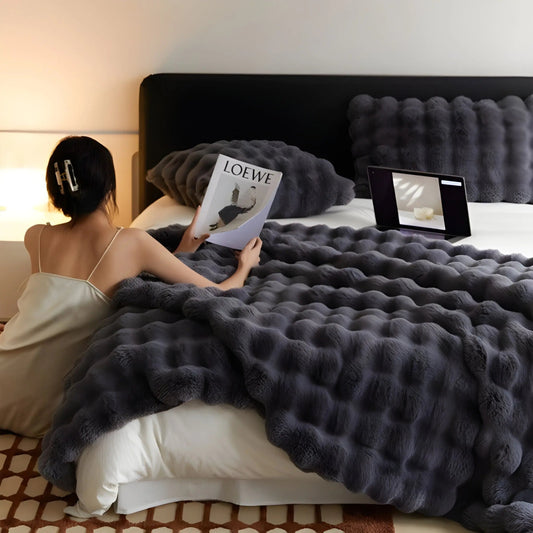 Ultra Soft Plush Throw Blanket - Befez