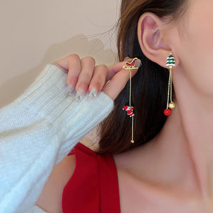 Fun Festive Holiday Dangle Earrings