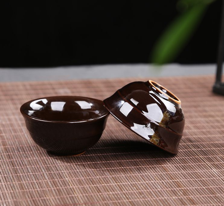 Unique Wooden Japanese Tea Set