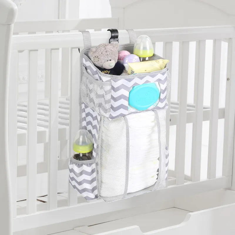 Befez | Space Saving Crib Diaper Holder