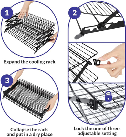 Compact Fast Cooling Baking Rack