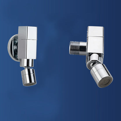 Modern Solid Brass Bathroom Faucet Wall Mount Handle