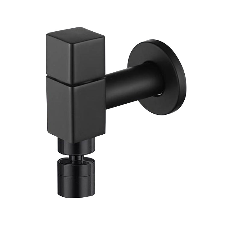 Modern Solid Brass Bathroom Faucet Wall Mount Handle