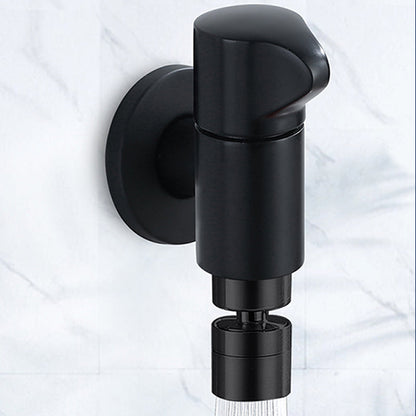 Modern Solid Brass Bathroom Faucet Wall Mount Handle