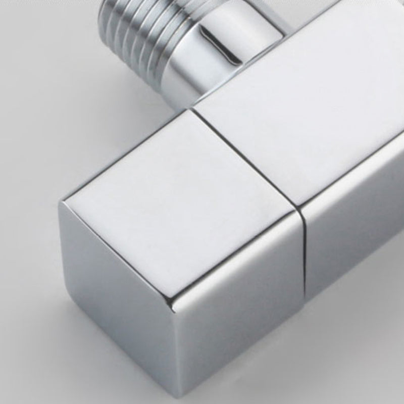Modern Solid Brass Bathroom Faucet Wall Mount Handle
