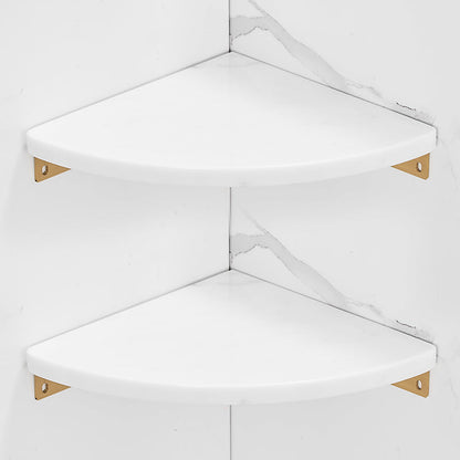 Luxury Gold Bathroom Fixture Set with Marble Accents