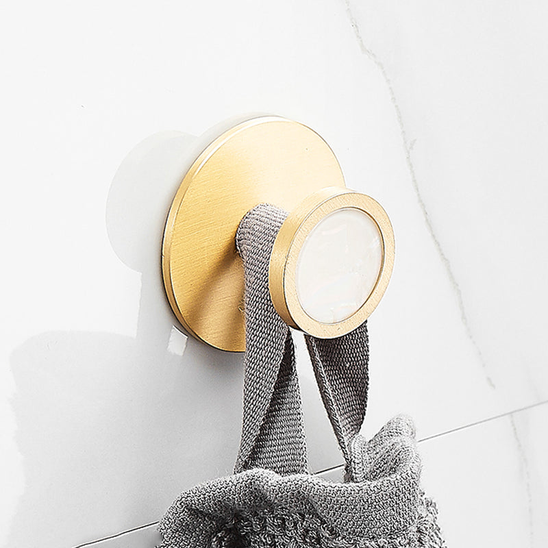 Luxury Gold Bathroom Fixture Set with Marble Accents - Befez