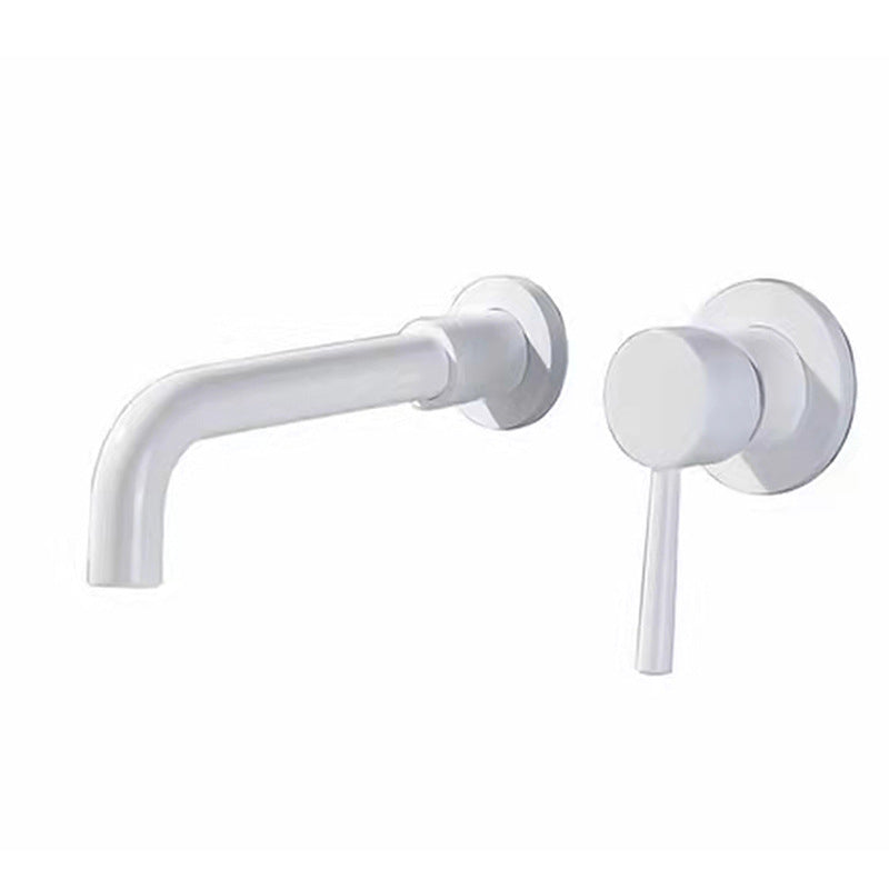 Commercial Wall Mount Bathroom Sink Faucet 2 Handle