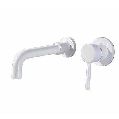 Commercial Wall Mount Bathroom Sink Faucet 2 Handle