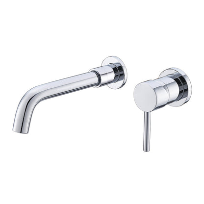 Commercial Wall Mount Bathroom Sink Faucet 2 Handle