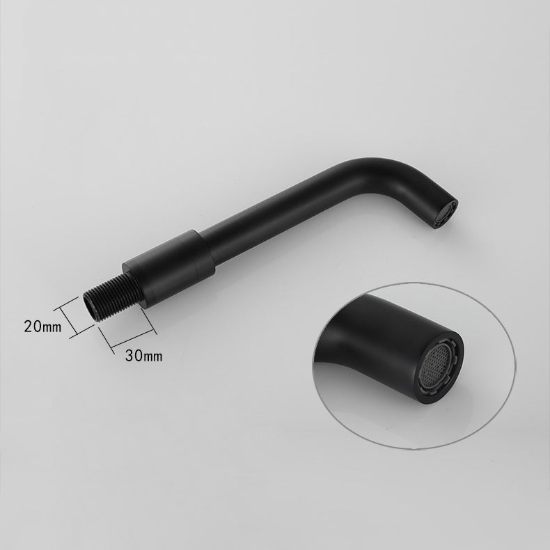 Commercial Wall Mount Bathroom Sink Faucet 2 Handle