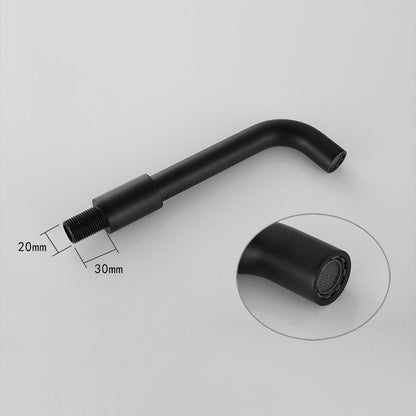 Commercial Wall Mount Bathroom Sink Faucet 2 Handle