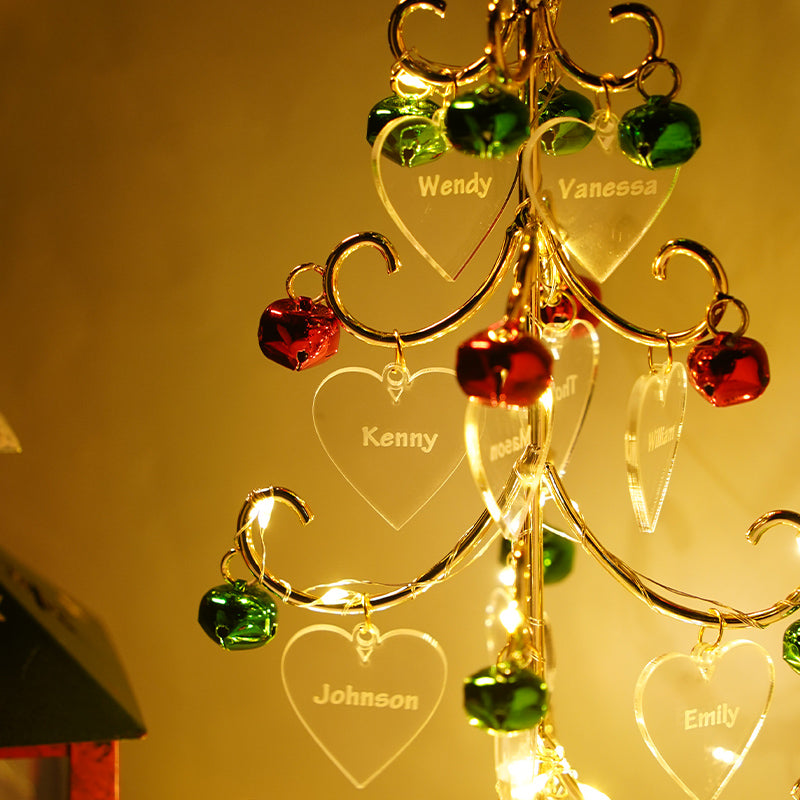 Customized Holiday Christmas Tree Ornament