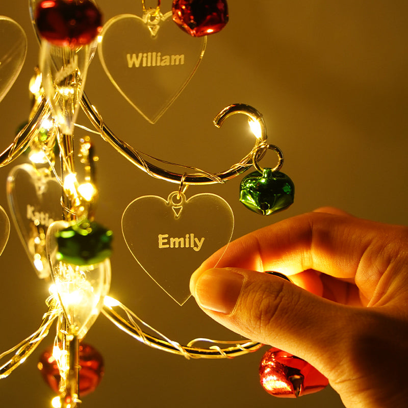Customized Holiday Christmas Tree Ornament