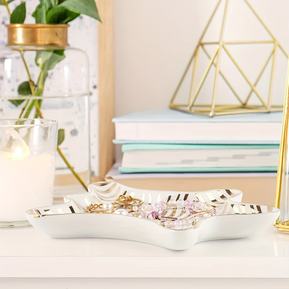Delicate Ceramic Jewelry Dish