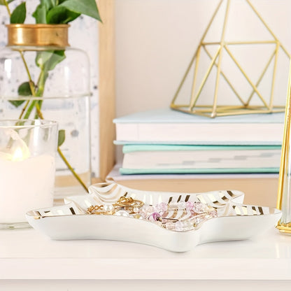 Delicate Ceramic Jewelry Dish