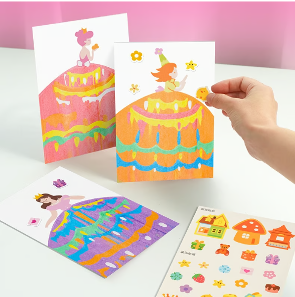 Vibrant Art Supplies Kit