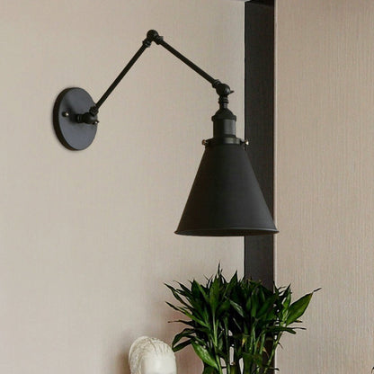 Rustic Metal Wall Light Fixture