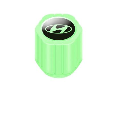 Bright Green LED Tire Valve Stem Caps 20 Pack