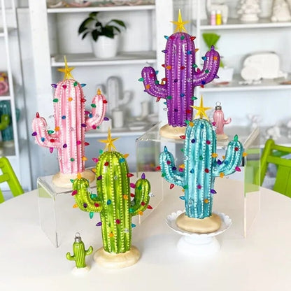 Colorful Artificial Cactus Table Lamp - Befez
