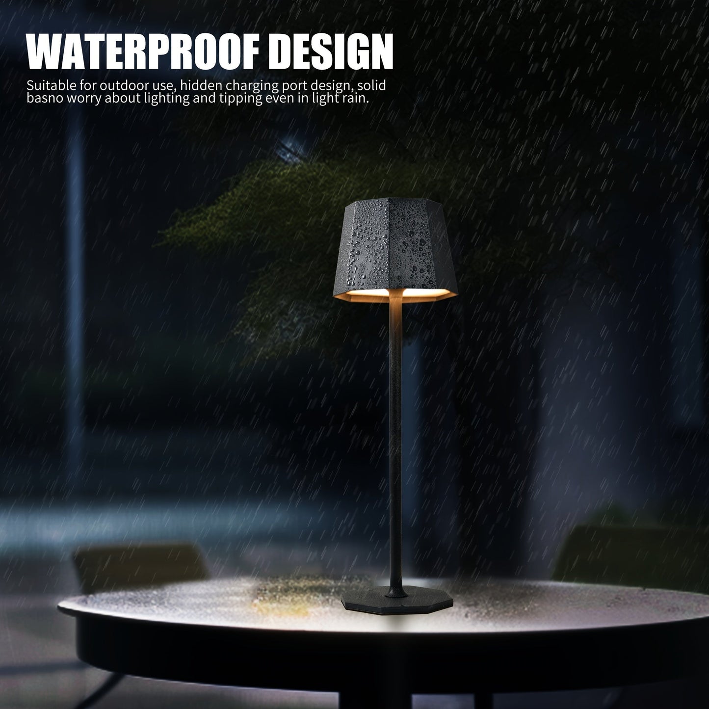Portable 2 Pack Cordless Table Lamps