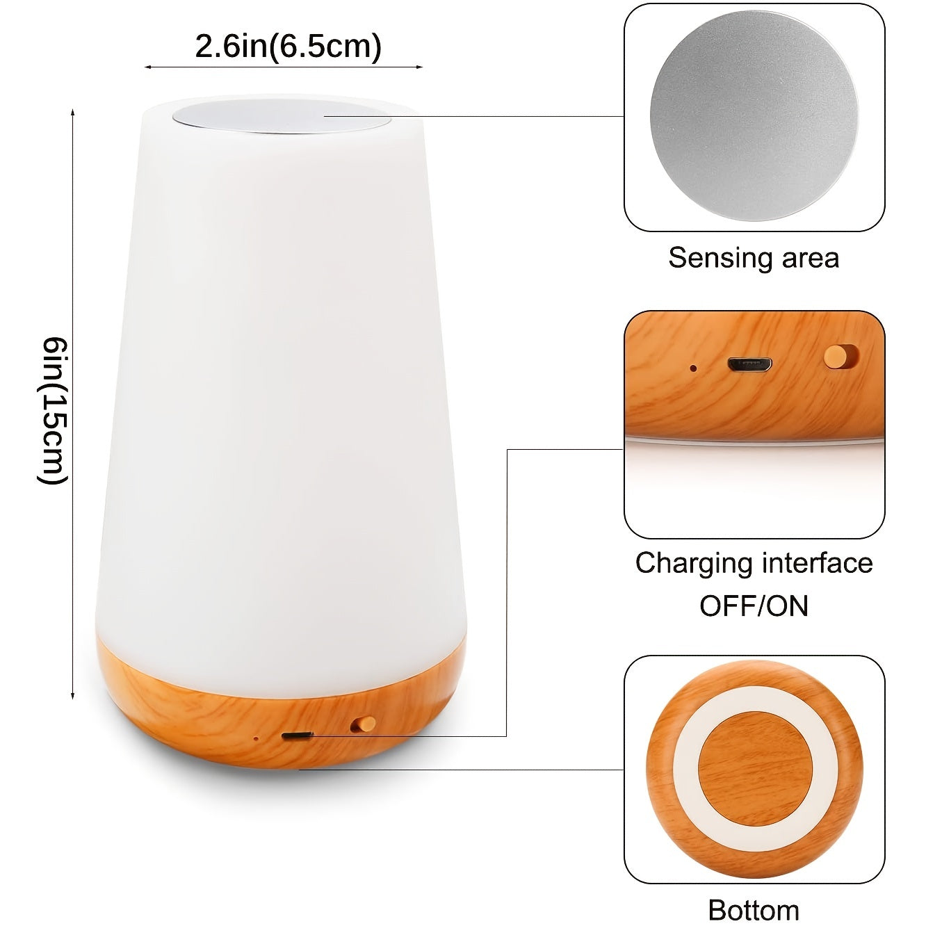 Automatic LED Plug Night Light with Timer