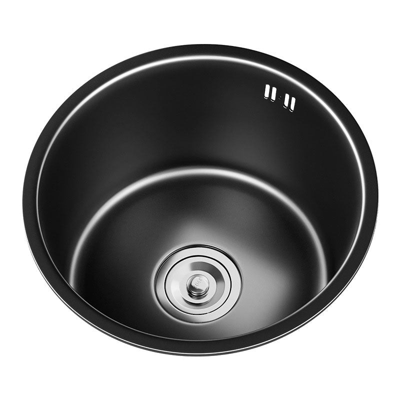 Modern Stainless Steel Circular Kitchen Sink