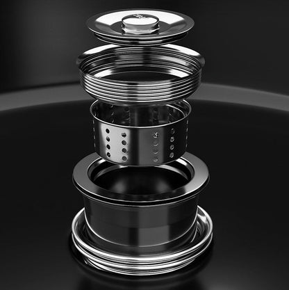 Modern Stainless Steel Circular Kitchen Sink