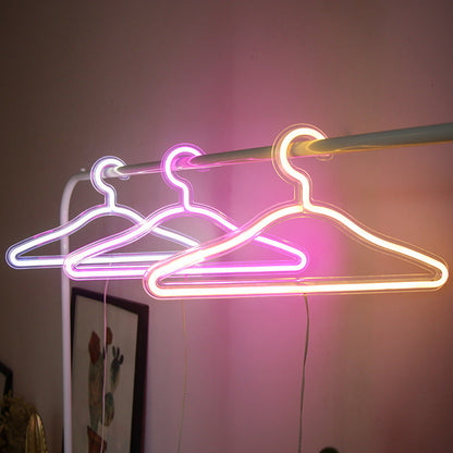 Premium LED Closet Hanger with Bright Rechargeable Light