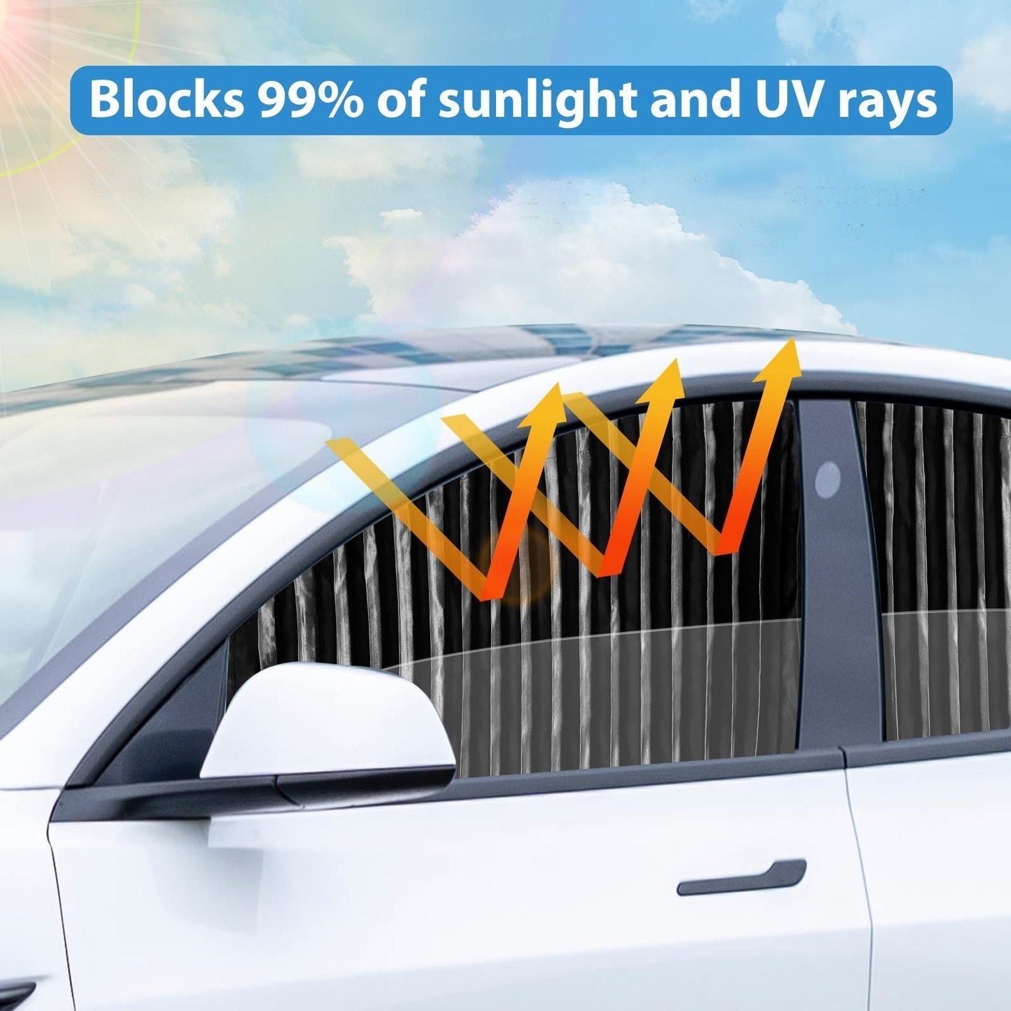 Cooling Car Window Shade Blocker