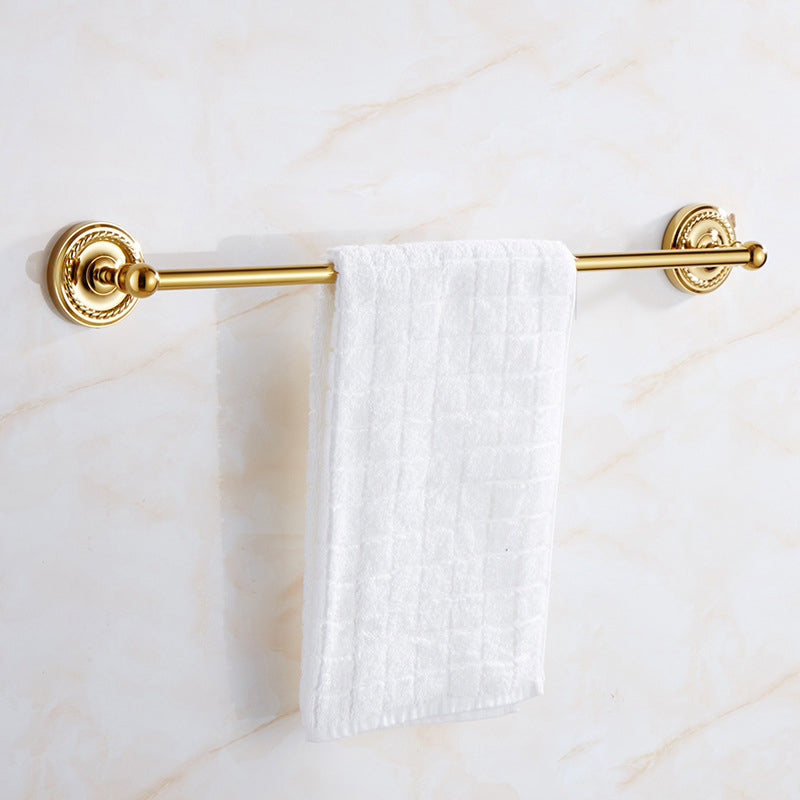 Classic Brass Bath Accessories Set