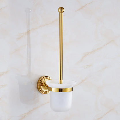 Classic Brass Bath Accessories Set