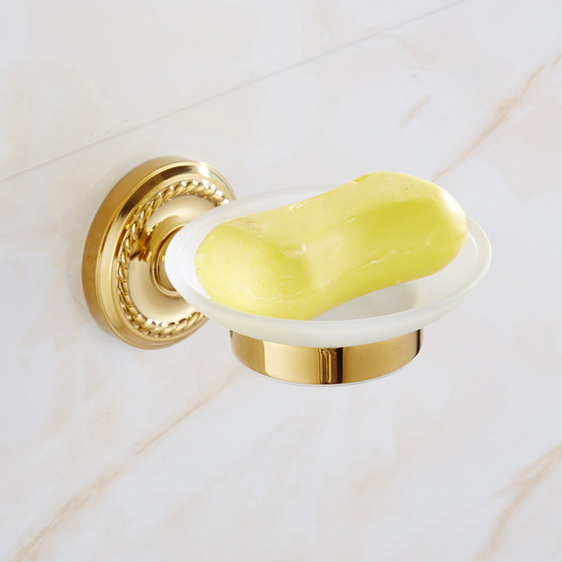 Classic Brass Bath Accessories Set