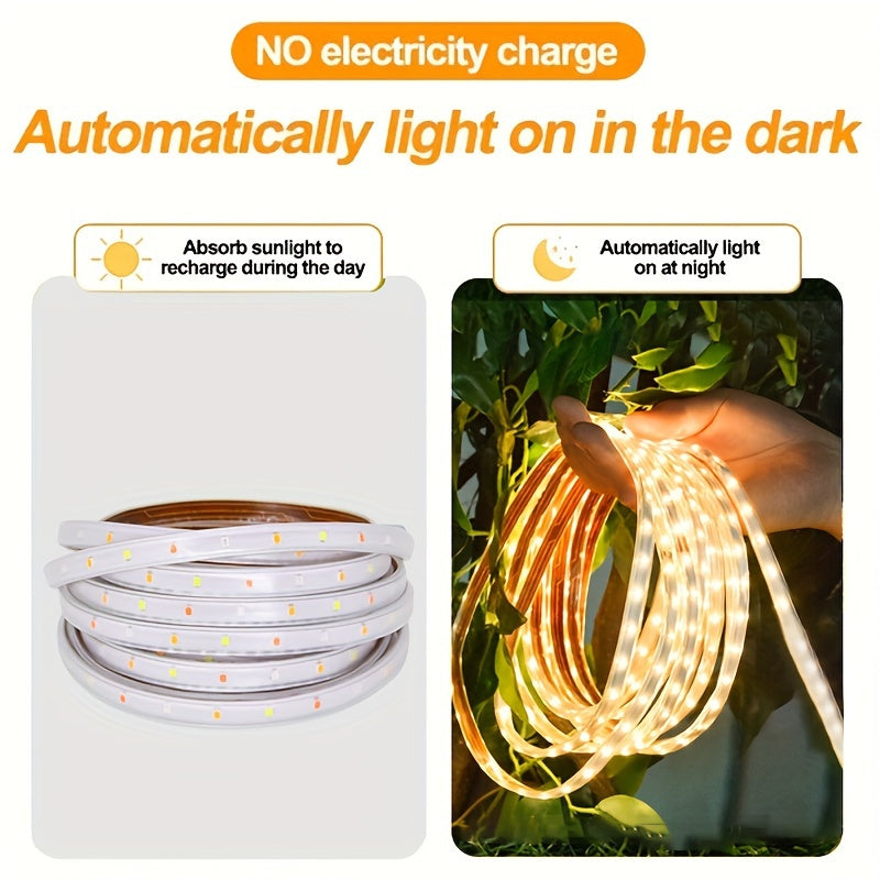 Portable SolarPowered LED Tube Light with Remote